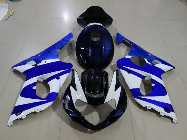 00-02 Tiefes Blau Suzuki GSXR 1000 Motorrad Verkleidungen