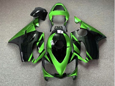 01-03 Glänzend Grün & Schwarz Honda CBR600 F4i Motorrad Verkleidungen