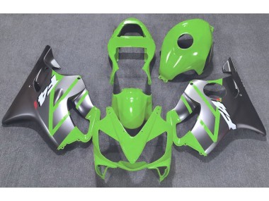 01-03 Grün & Matt Silber Honda CBR600 F4i Motorrad Verkleidungen