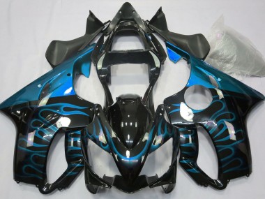 01-03 Hellblau Flamme Honda CBR600 F4i Motorrad Verkleidungen