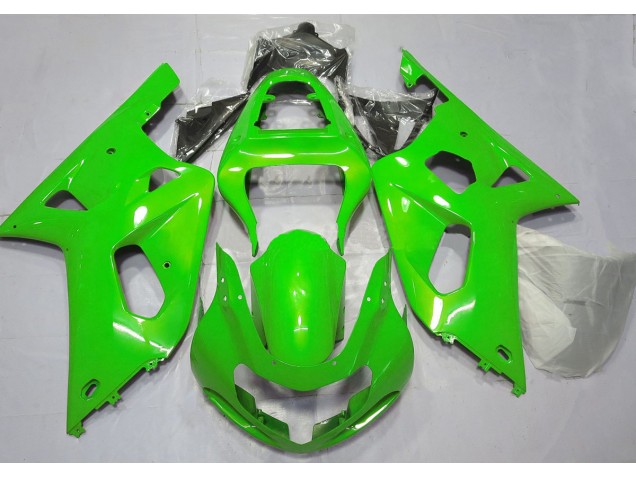 01-03 Hellgrün Suzuki GSXR 600-750 Motorrad Verkleidungen 01-03 Hellgrün Suzuki GSXR 600-750 Motorrad Verkleidungen