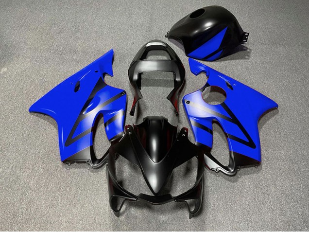01-03 Matt Schwarz & Blau Honda CBR600 F4i Motorrad Verkleidungen
