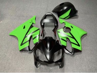 01-03 Matt Schwarz & Grün Honda CBR600 F4i Motorrad Verkleidungen