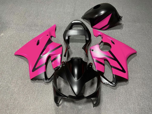 01-03 Matt Schwarz & Pink Honda CBR600 F4i Motorrad Verkleidungen 01-03 Matt Schwarz & Pink Honda CBR600 F4i Motorrad Verkleidungen