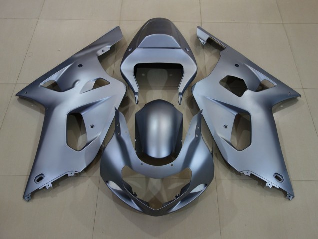 01-03 Matt Silber Suzuki GSXR 600-750 Motorrad Verkleidungen 01-03 Matt Silber Suzuki GSXR 600-750 Motorrad Verkleidungen