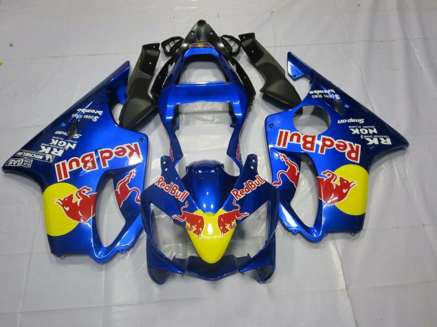 01-03 Rot Bull-Design Honda CBR600 F4i Motorrad Verkleidungen 01-03 Rot Bull-Design Honda CBR600 F4i Motorrad Verkleidungen