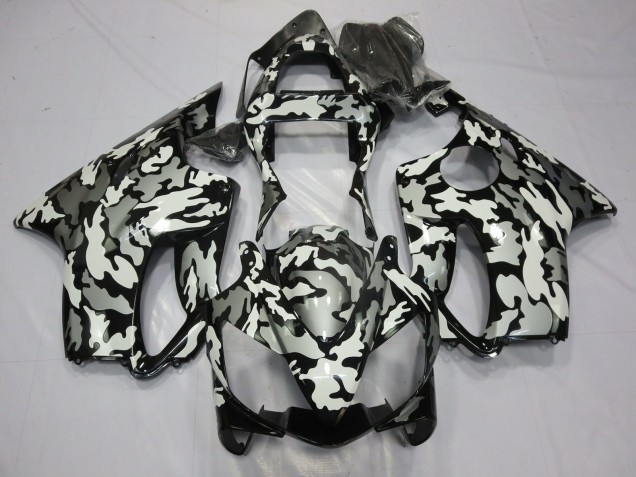 01-03 Spezial Tarnung Design Honda CBR600 F4i Motorrad Verkleidungen 01-03 Spezial Tarnung Design Honda CBR600 F4i Motorrad Verkleidungen