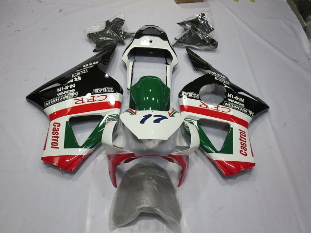 02-03 Castrol Honda CBR954RR Motorrad Verkleidungen 02-03 Castrol Honda CBR954RR Motorrad Verkleidungen