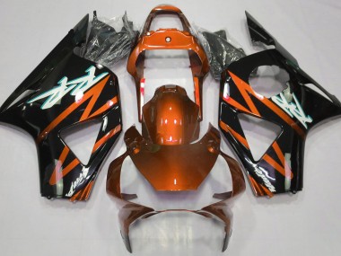 02-03 Elektrisches Orange Honda CBR954RR Motorrad Verkleidungen