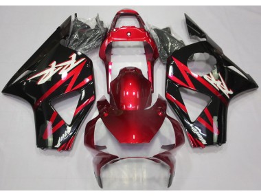 02-03 Elektrisches Rot Honda CBR954RR Motorrad Verkleidungen