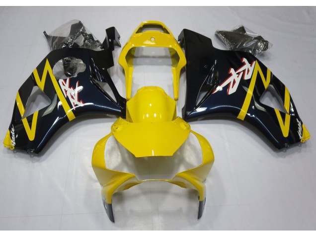02-03 Gelb Schwarz Honda CBR954RR Motorrad Verkleidungen 02-03 Gelb Schwarz Honda CBR954RR Motorrad Verkleidungen