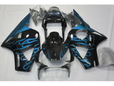 02-03 Hellblau Flamme Honda CBR954RR Motorrad Verkleidungen