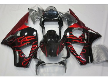 02-03 Rot Flamme Honda CBR954RR Motorrad Verkleidungen