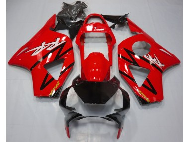 02-03 Rot Glänzend Blatt Honda CBR954RR Motorrad Verkleidungen