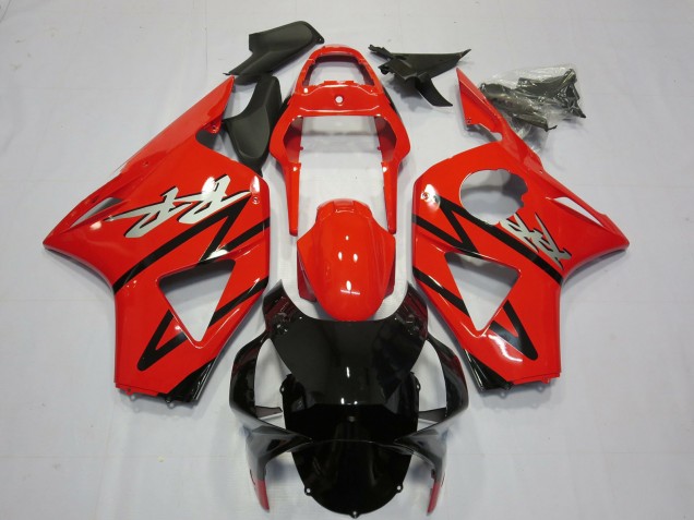 02-03 Rot & Schwarz Vorne Honda CBR954RR Motorrad Verkleidungen