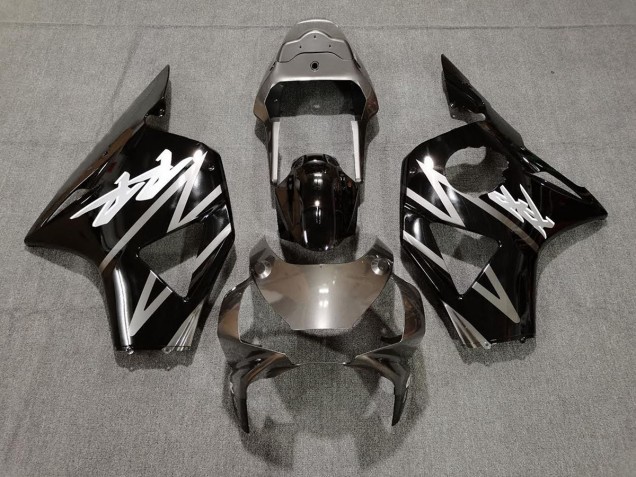 02-03 Silber Glänzend & Schwarz Honda CBR954RR Motorrad Verkleidungen