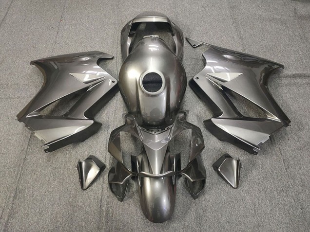 02-12 Glänzend Grau Honda VFR800 Motorrad Verkleidungen 02-12 Glänzend Grau Honda VFR800 Motorrad Verkleidungen
