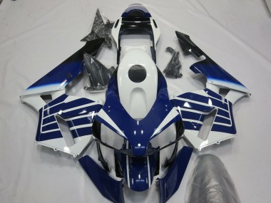03-04 Blaue Fackel Honda CBR600RR Motorrad Verkleidungen