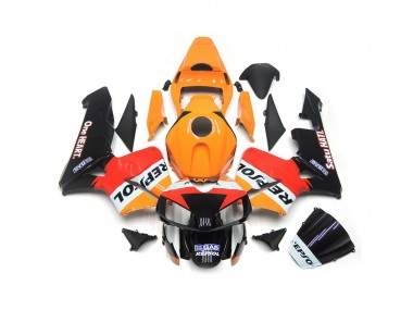 03-04 Ein Herz Repsol Honda CBR600RR Motorrad Verkleidungen