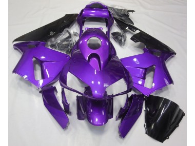 03-04 Glanz Lila Schlicht Honda CBR600RR Motorrad Verkleidungen