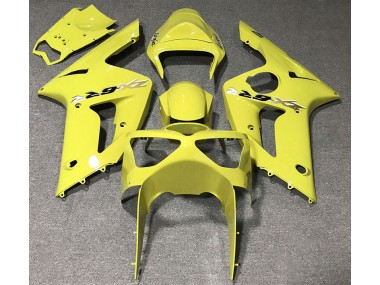 03-04 Glänzend Gelb Kawasaki ZX6R Motorrad Verkleidungen