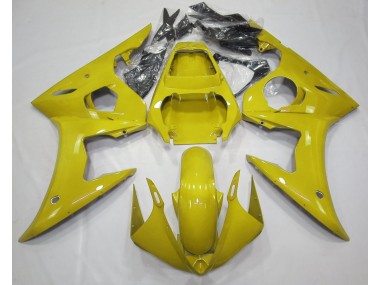 03-04 Glänzend Gelb Yamaha R6 Motorrad Verkleidungen