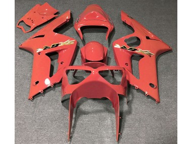 03-04 Grapefruit Kawasaki ZX6R Motorrad Verkleidungen