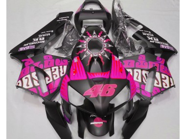 03-04 Hot Pink Rossi Repsol Honda CBR600RR Motorrad Verkleidungen