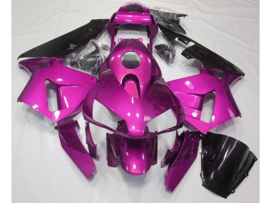 03-04 Hot Pink Schlicht Honda CBR600RR Motorrad Verkleidungen