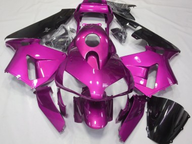 03-04 Hot Pink Schlicht Honda CBR600RR Motorrad Verkleidungen