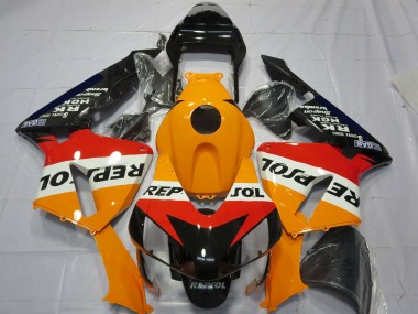 03-04 Klassisch Repsol Honda CBR600RR Motorrad Verkleidungen