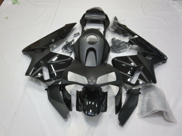 03-04 Matt Schwarz Honda CBR600RR Motorrad Verkleidungen 03-04 Matt Schwarz Honda CBR600RR Motorrad Verkleidungen