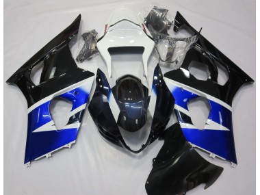 03-04 Schwarz Blau & Weiß Suzuki GSXR 1000 Motorrad Verkleidungen