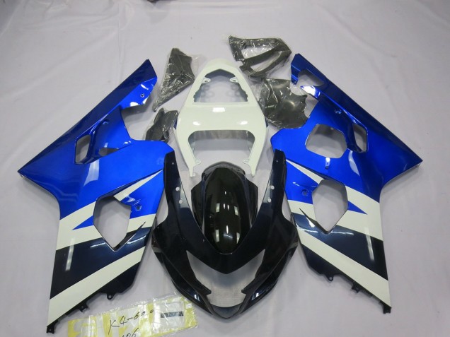 04-05 Blauweiß Suzuki GSXR 600-750 Motorrad Verkleidungen 04-05 Blauweiß Suzuki GSXR 600-750 Motorrad Verkleidungen