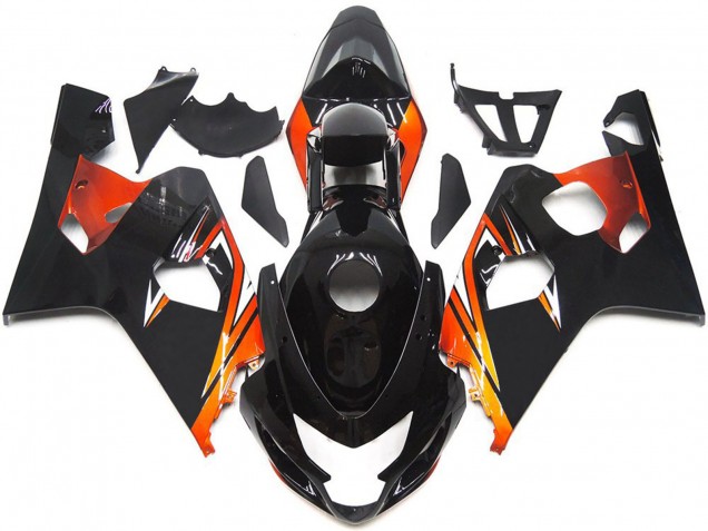 04-05 Bronze Orange OEM Stil Benutzerdefiniert Suzuki GSXR 600-750 Motorrad Verkleidungen 04-05 Bronze Orange OEM Stil Benutzerdefiniert Suzuki GSXR 600-750 Motorrad Verkleidungen