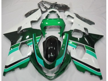 04-05 Glanzgrün & Grün Suzuki GSXR 600-750 Motorrad Verkleidungen