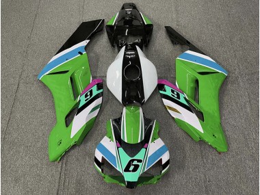 04-05 Grün 6 Honda CBR1000RR Motorrad Verkleidungen