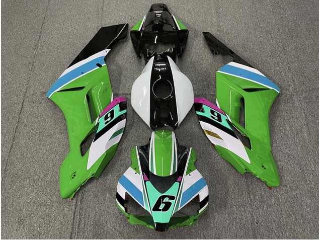 04-05 Grün 6 Honda CBR1000RR Motorrad Verkleidungen
