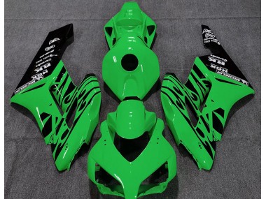 04-05 Grün Glänzend Flame Honda CBR1000RR Motorrad Verkleidungen