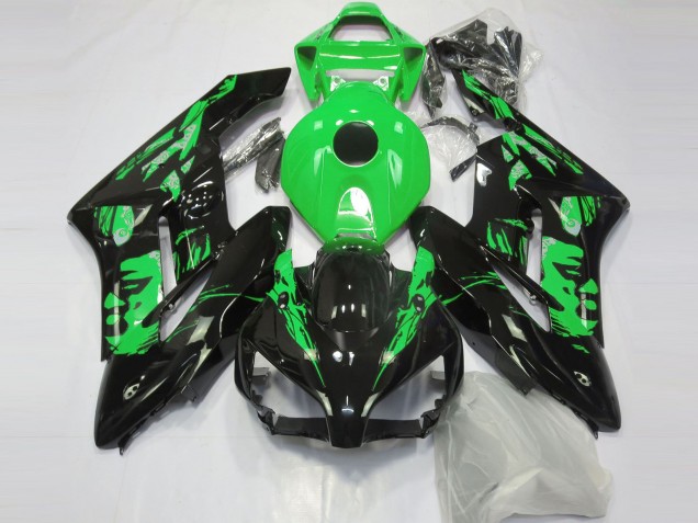 04-05 Grünes Le Mis Honda CBR1000RR Motorrad Verkleidungen