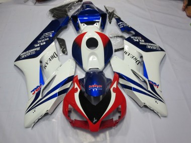 04-05 HRC Rot & Weiß Honda CBR1000RR Motorrad Verkleidungen