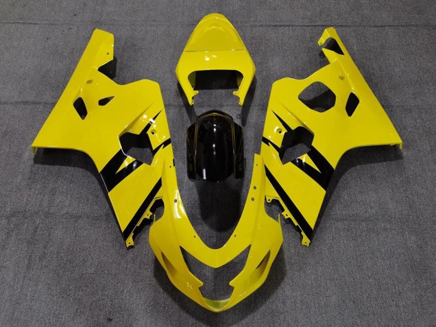 04-05 Leuchtend Gelb Glänzend Custom OEM Stil Suzuki GSXR 600-750 Motorrad Verkleidungen 04-05 Leuchtend Gelb Glänzend Custom OEM Stil Suzuki GSXR 600-750 Motorrad Verkleidungen
