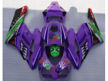 04-05 Lila Hai Honda CBR1000RR Motorrad Verkleidungen