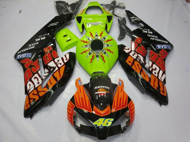 04-05 Limette Rossi Honda CBR1000RR Motorrad Verkleidungen 04-05 Limette Rossi Honda CBR1000RR Motorrad Verkleidungen