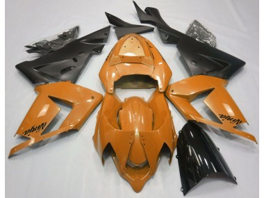 04-05 Perlorange & Schwarz Kawasaki ZX10R Motorrad Verkleidungen