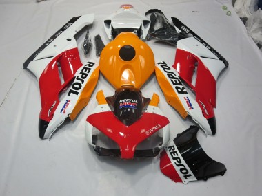 04-05 Weiß Repsol Honda CBR1000RR Motorrad Verkleidungen
