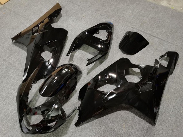 04-05 Schwarz Glänzend Suzuki GSXR 600-750 Motorrad Verkleidungen