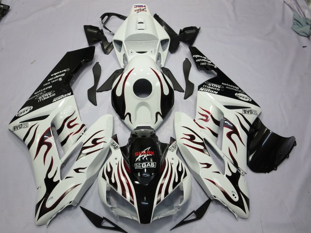 04-05 Schwarz & Rot Flamme Honda CBR1000RR Motorrad Verkleidungen 04-05 Schwarz & Rot Flamme Honda CBR1000RR Motorrad Verkleidungen