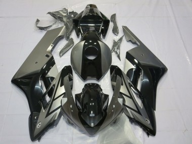04-05 Schwarz & Silber Honda CBR1000RR Motorrad Verkleidungen