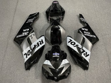 04-05 Silber Schwarz Repsol Honda CBR1000RR Motorrad Verkleidungen